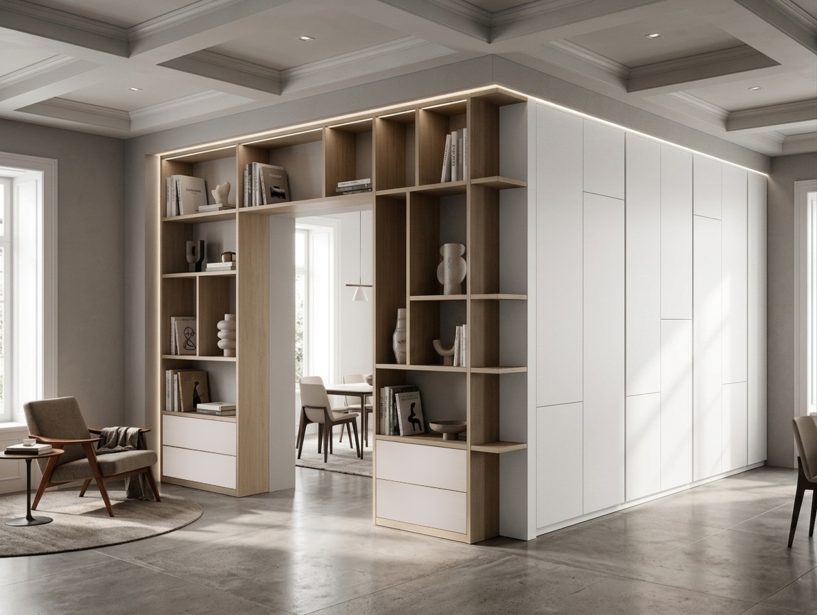 Cover del progetto Scaffale + armadio